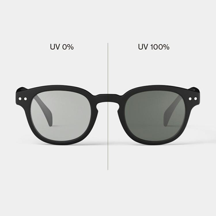 IZIPIZI イジピジ サングラス 調光レンズ SUN LIGHT ADAPTIVE #C BLACK IZ-372 メンズ レディースの画像