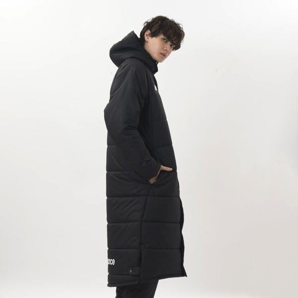 New Balance（ニューバランス） パデットロングコート JMJF1424-BK