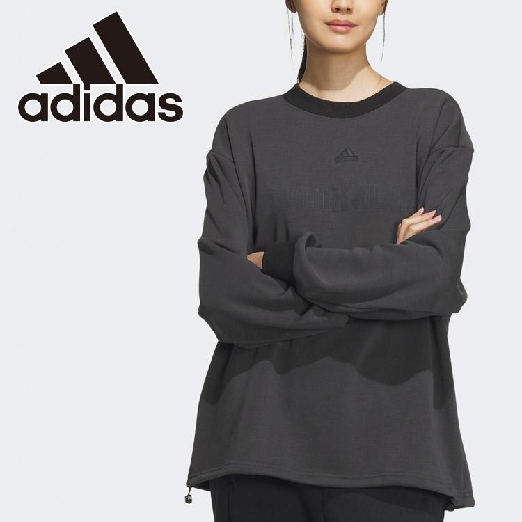 adidas（アディダス） W WORD クルースウェット JSY25-IM8756
