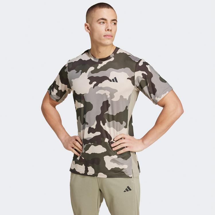 adidas（アディダス） M CAMO グラフィック Tシャツ JUA04-IW8491