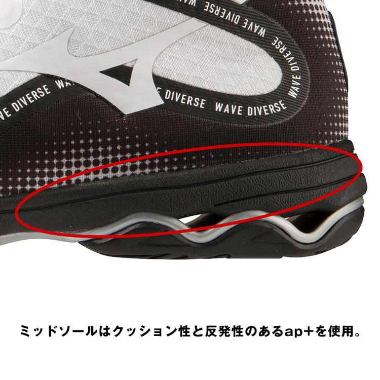 ミズノ MIZUNO フィットネスシューズ ウエーブダイバース DE 2 フィットネス K1GF237401 メンズ レディース ユニセックス シューズの画像