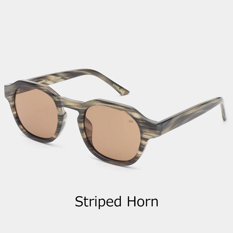 A.Kjaerbede エキアビド ZAN ザン Striped Horn KL2318-011 メンズ