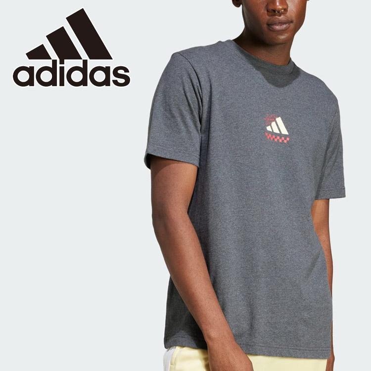 adidas（アディダス） ラウンジ ピザグラフィック 半袖Tシャツ KPJ92