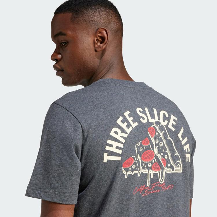 adidas（アディダス） ラウンジ ピザグラフィック 半袖Tシャツ KPJ92