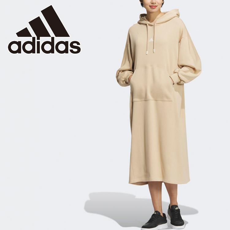 adidas（アディダス） W WORD スウェットワンピース KTX52-JG5716