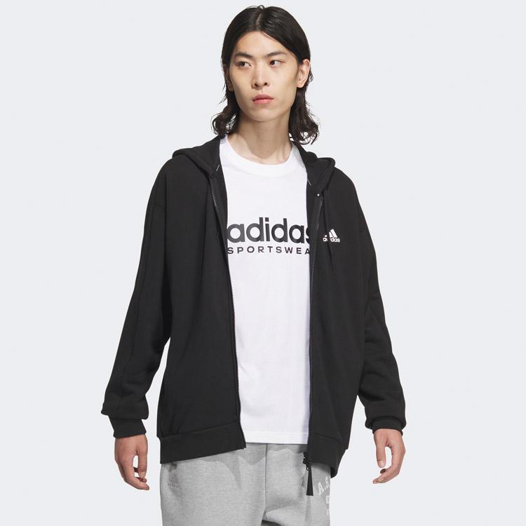 adidas アディダス M WORD スウェットFZフーディ KWX99-JG8596