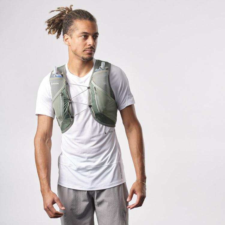 【新品未使用】Salomon ACTIVE SKIN 12 SET Lサイズ SALOMON サロモン ACTIVE SKIN 12 SET LC2177600 メンズ