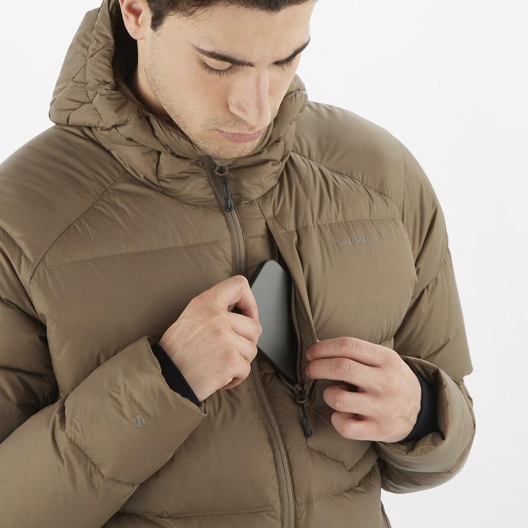 SALOMON（サロモン） OUTLINE DOWN HOODED JKT M LC2360900 メンズ