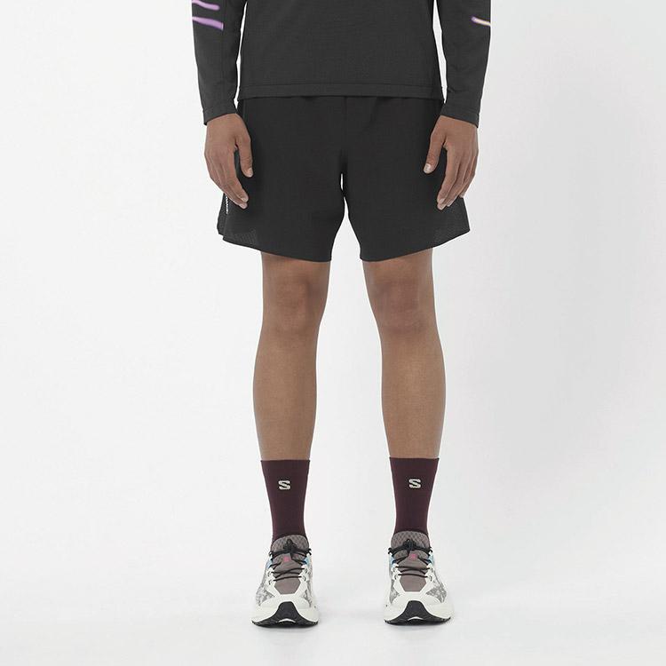 サロモン SENSE AERO SHORTS 7 M LC2848100 メンズ メール便送料無料の画像