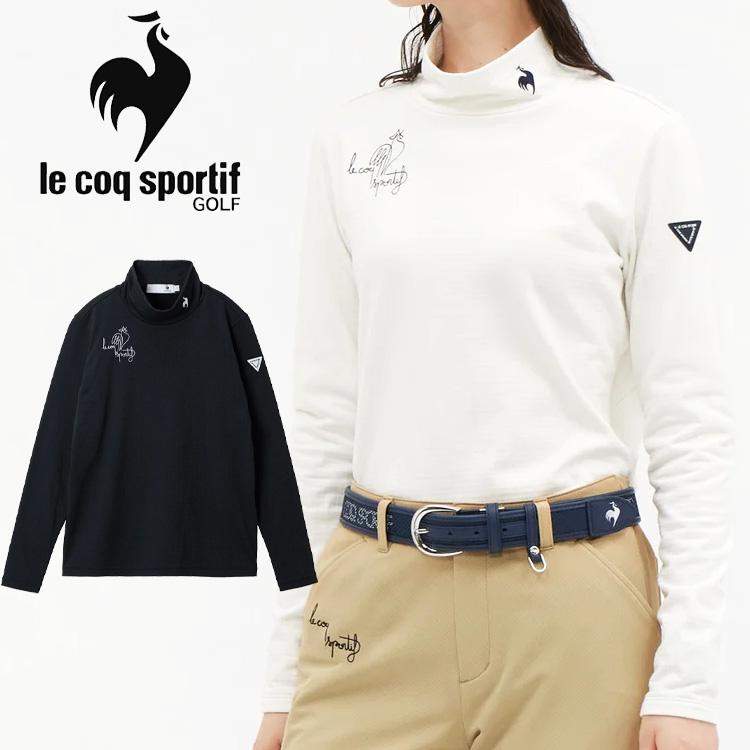 ルコックゴルフ 裏起毛モックネックシャツ レディース 2025秋冬 ゴルフウェア LG5FLS52L le coq sportif GOLF（ルコックスポルティフ ゴルフ） ルコックゴルフ