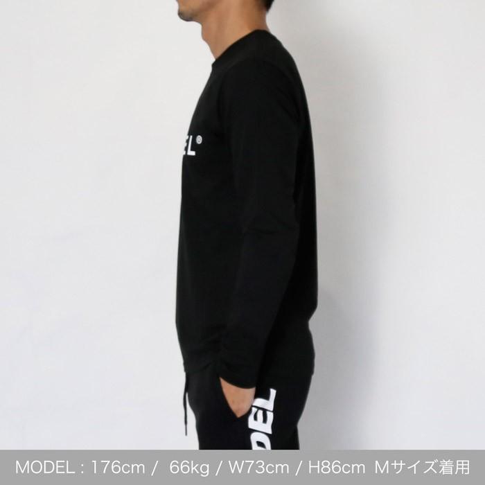 BANDEL（バンデル） 長袖Tシャツ Long Sleeve Crew BAN-LT003 Black