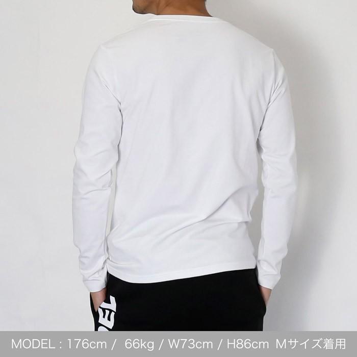 オンライン売れ筋 メール便送料無料 バンデル 長袖Ｔシャツ Long Sleeve Crew BAN-LT003 White