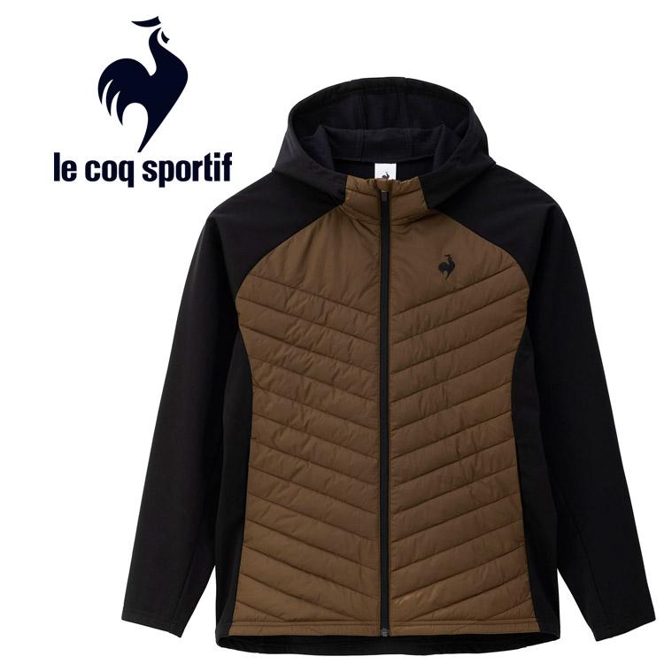 即納可☆【le coq sportif】ルコック ハイブリッド中わたジャケット LT4FJK70M le coq sportif（ルコックスポルティフ） ルコック ハイブリッド中わた