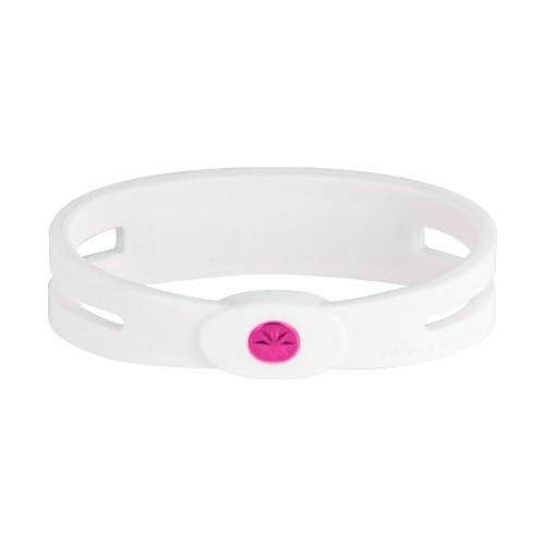 メール便送料無料 バンデル ブレスレット Metal Bracelet White×Pink｜ezone｜03