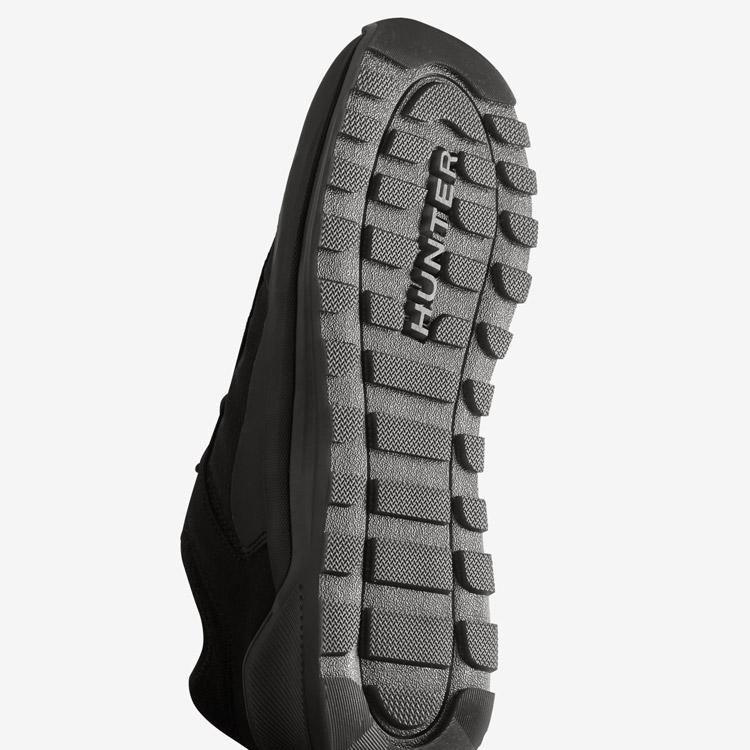 HUNTER（ハンター） メンズ トラベル スニーカー MFF9100REN-BLK