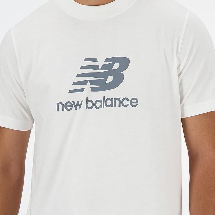 お買い得スペシャルプライス メール便送料無料 ニューバランス New Balance Stacked Logo ショートスリーブTシャツ MT41502-WT メンズ｜ezone｜04