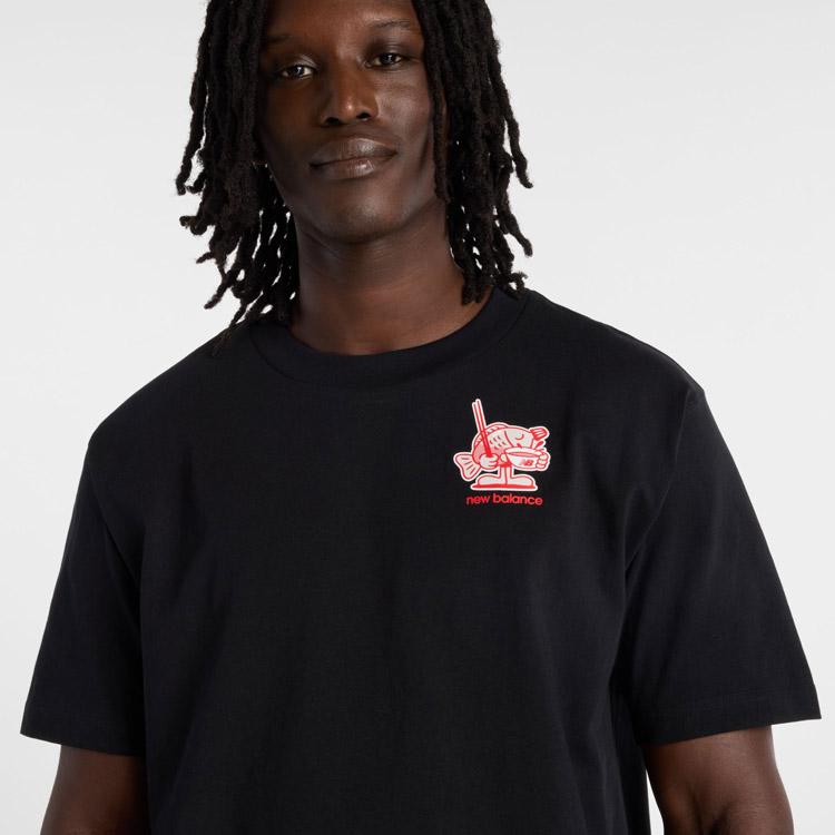 New Balance（ニューバランス） ラーメンTシャツ MT61H51D-BK メンズ