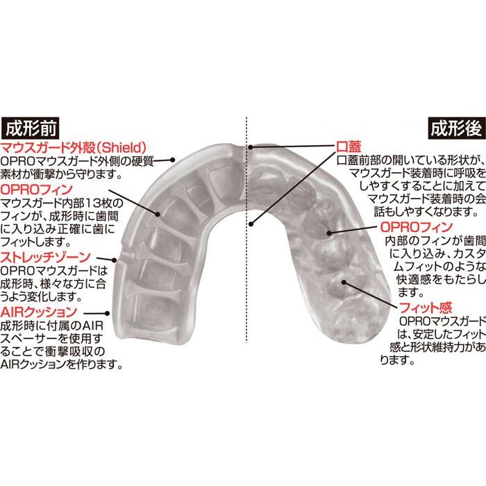 ミューラー OPRO オープロ シールド ゴールド マウスピース 1906002 返品不可｜ezone｜03