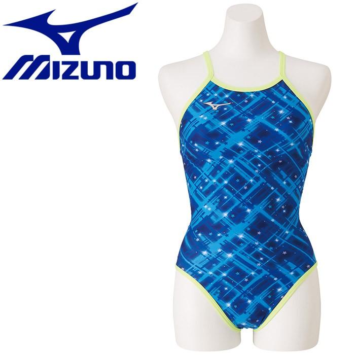 ミズノ　競泳水着　Ｌ MIZUNO ミズノ 水泳 エクサースーツ ミディアムカット 練習水着