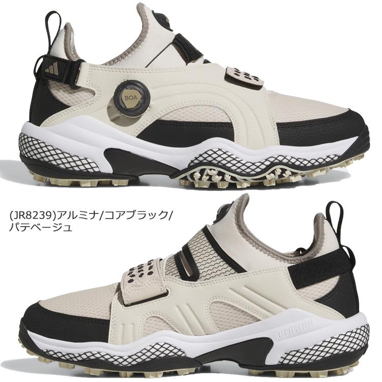  コードカオスミッドボア　ブラック/ベージュ ADIDAS GOLF アディダス ゴルフ コードカオス 25 ミッド ボア Boa