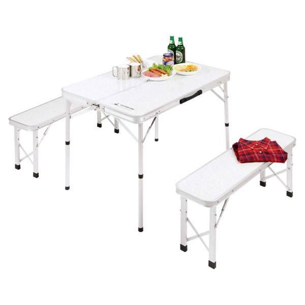 CAPTAINSTAG キャプテンスタッグ ラフォーレベンチインテーブルセット UC0005 CAPTAIN STAG（キャプテンスタッグ） ラフォーレ ベンチインテーブル