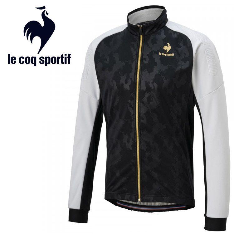 ◎◎lecoqsportif ルコックス ボンディングジャケット サイクリング Lサイズ メンズ QCMSJK00 ブラック le coq sportif 【ポイント10倍】 ルコック サイクリング