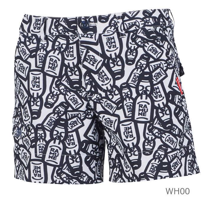 ルコックゴルフ ラムネ柄ストレッチワッフルショートパンツ レディース 返品交換不可 ゴルフウェア 春夏 Qgwpjd51