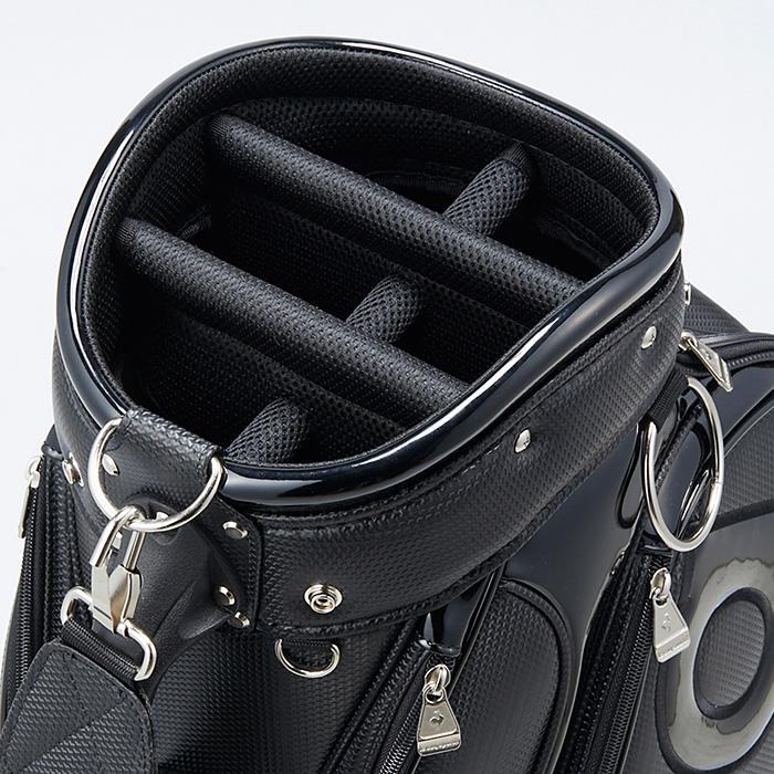 ルコックゴルフ 大口径 キャディバッグ 9.5型 グラフィックデザイン 2023秋冬モデル QQBWJJ04 