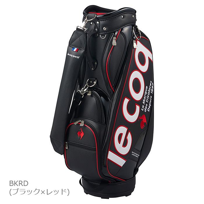 ルコックゴルフ 大口径 キャディバッグ 9.5型 グラフィックデザイン 2023秋冬モデル QQBWJJ04 