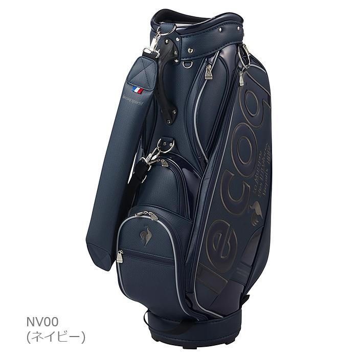 ルコックゴルフ 大口径 キャディバッグ 9.5型 グラフィックデザイン 2023秋冬モデル QQBWJJ04 
