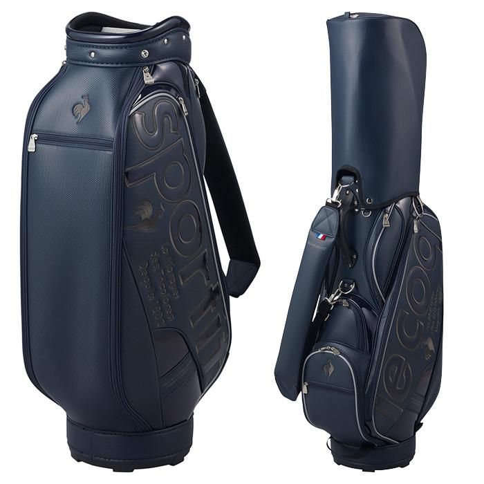 ルコックゴルフ 大口径 キャディバッグ 9.5型 グラフィックデザイン 2023秋冬モデル QQBWJJ04 