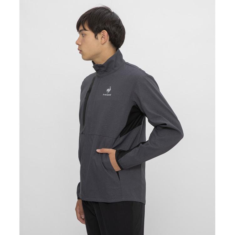 ルコックスポルティフ テニスウェア ジャケット QMMWJC30黒 メンズM新品 ルコックスポルティフ le coq sportif 【はっ水/遮熱】サンスクリーン