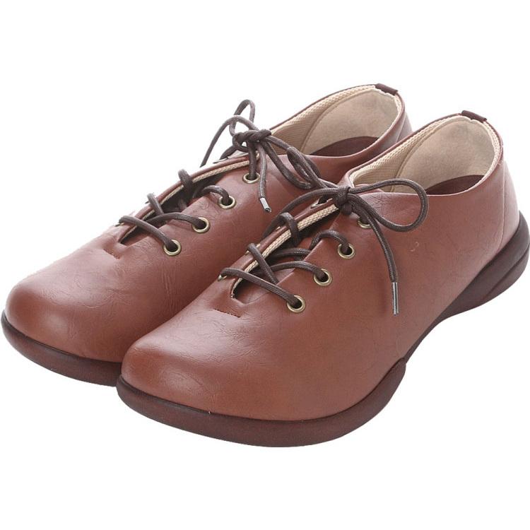 Re:getA（リゲッタ） レースアップカジュアルシューズ(2.5cmヒール) R