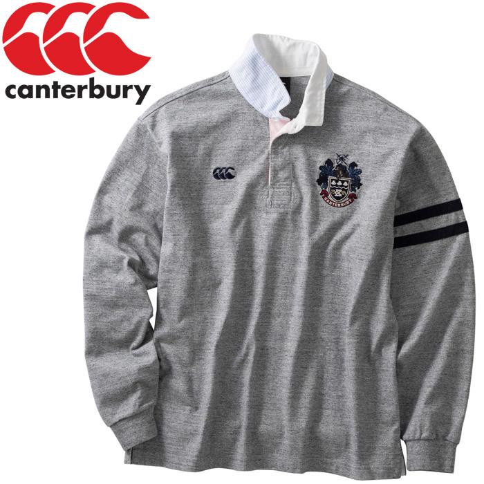 カンタベリー（Canterbury） L/S RUGGER SHIRT ロングスリーブ ラガー