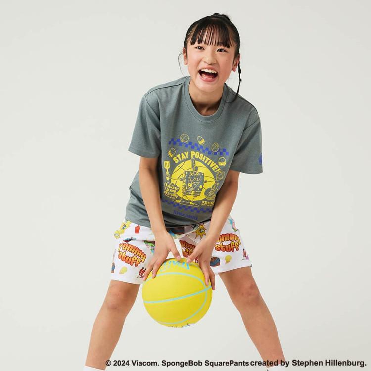 SPALDING（スポルディング） KIDS ジュニアTシャツ スポンジ・ボブ