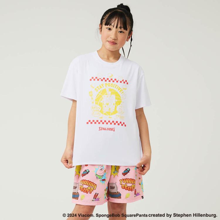 SPALDING（スポルディング） KIDS ジュニアTシャツ スポンジ・ボブ
