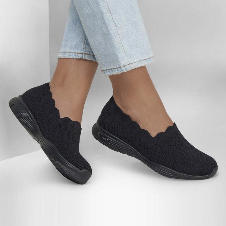 SKECHERS（スケッチャーズ） ARCH FIT SEAGER 158557-BBK レディース