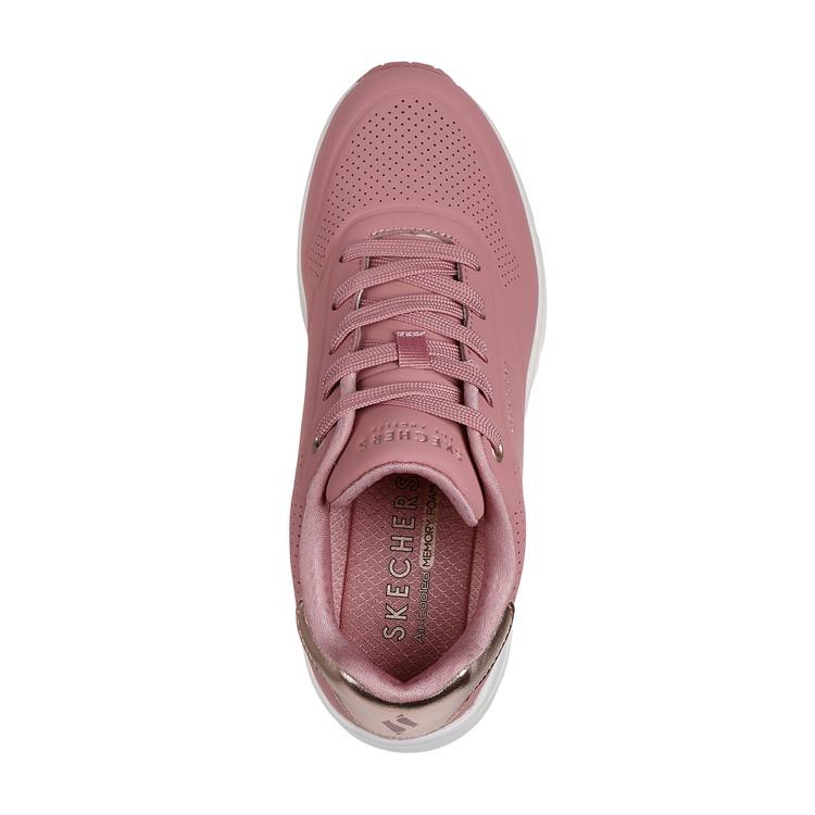SKECHERS（スケッチャーズ） UNO WEDGE-HI STEPS SKJ-177520-ROS レディース シューズ : イーゾーン ...