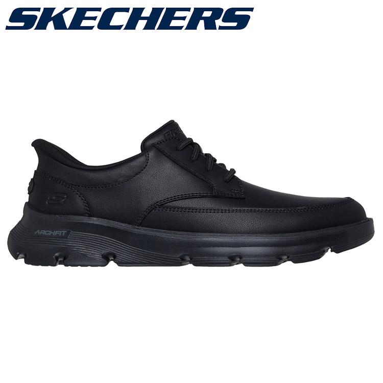 新品SKECHERS Air Cooled Arch Fit ブラック　23.5 SKECHERS スケッチャーズ SKECH-AIR ARCH FIT メンズ ブラック
