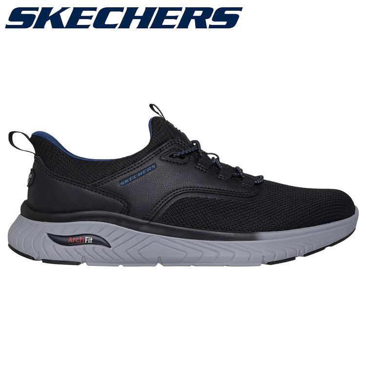 SKECHERS(スケッチャーズ) ARCH FIT CROSSER-CHOZEN スポーツスタイル シューズ スポーツカジュアルシューズ 211190 SKECHERS（スケッチャーズ） ARCH FIT CROSSER-CHOZEN SKJ-211190-BLK