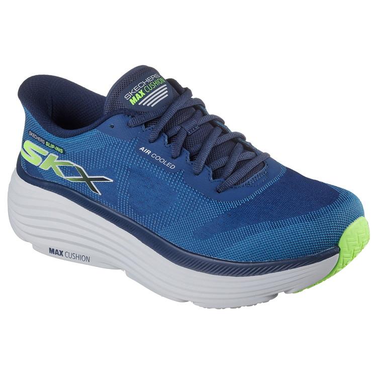 SKECHERS スケッチャーズ Hands Free Slip-ins MAX CUSHIONING ENDEAVOUR-EXCITON SKJ-220611-NVY メンズ レディース シューズの画像