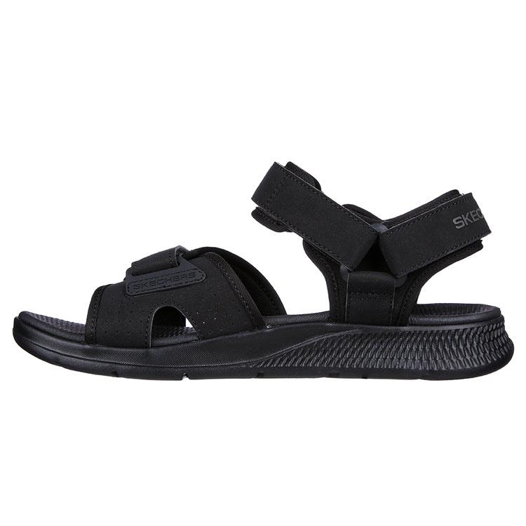 SKECHERS 期間限定お買い得プライス スケッチャーズ ゴー コンシスタント サンダル トリビュータリー 229097-BBK メンズ ...