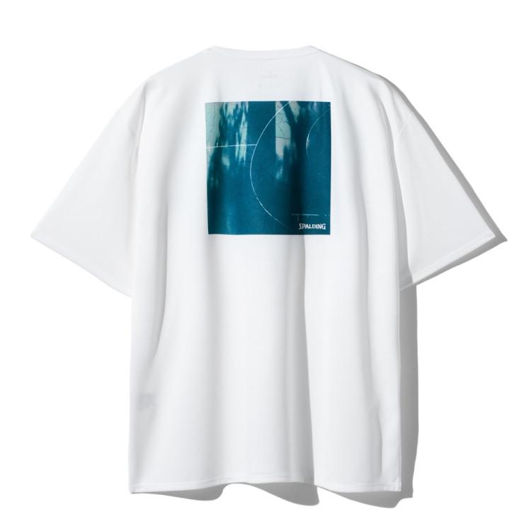 SPALDING Tシャツ パンツ セットアップ XL シャドウズ オン コート SPALDING（スポルディング） Tシャツ シャドウズ オン コート バック