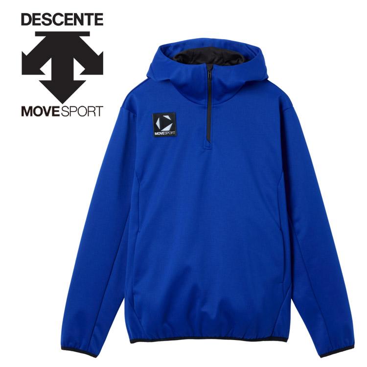 デサント バリアフリースジャケット ST5FSWT1M BL00 ブルー DESCENTE トレーニング フィットネス スウェット フリース DESCENTE（デサント） DESCENTE MOVESPORT ムーブスポーツ バリア