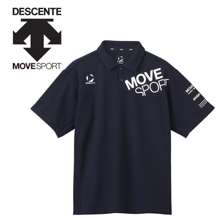 DESCENTE（デサント） トレーニング SUNSCREEN鬼鹿の子 ポロシャツ