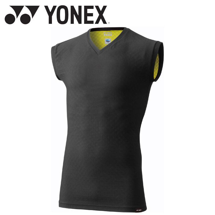 Yonex ヨネックス ユニセックス ノースリーブシャツ フィットネス Tシャツ STBP1019-007 YONEX（ヨネックス） ユニノースリーブシャツ STBP1019-007 メンズ