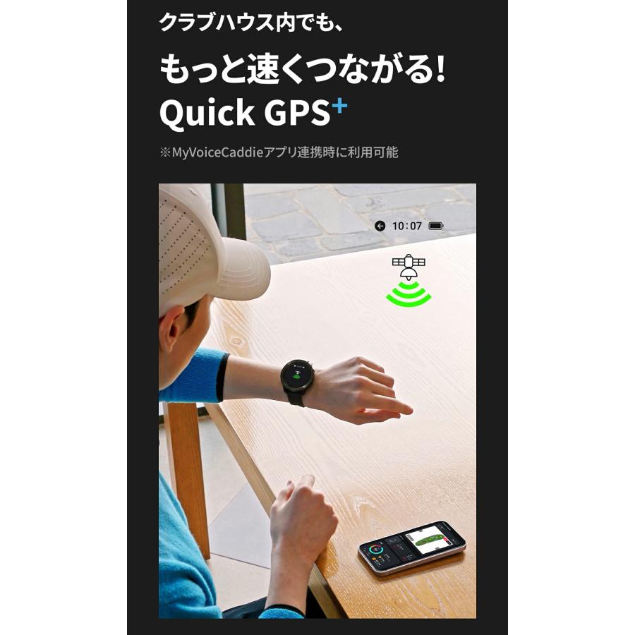 VOICE CADDIE（ボイスキャディ） T12 プロ GPS ゴルフ ウォッチ 腕時計