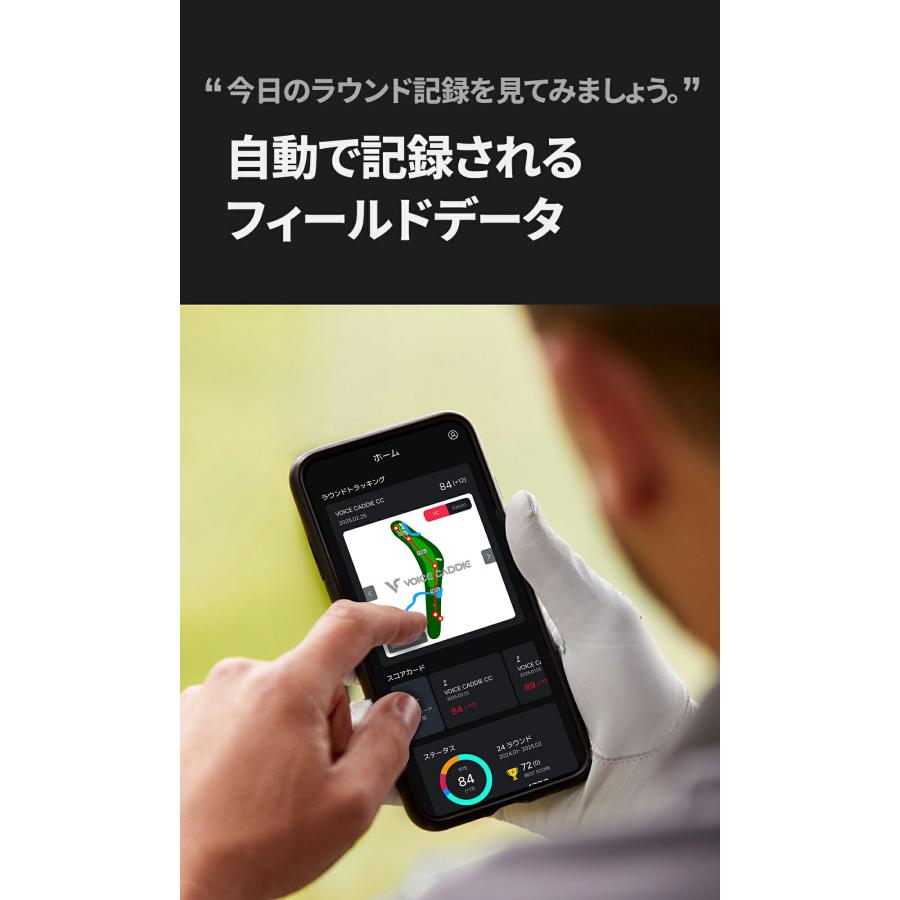 VOICE CADDIE（ボイスキャディ） T12 プロ GPS ゴルフ ウォッチ 腕時計