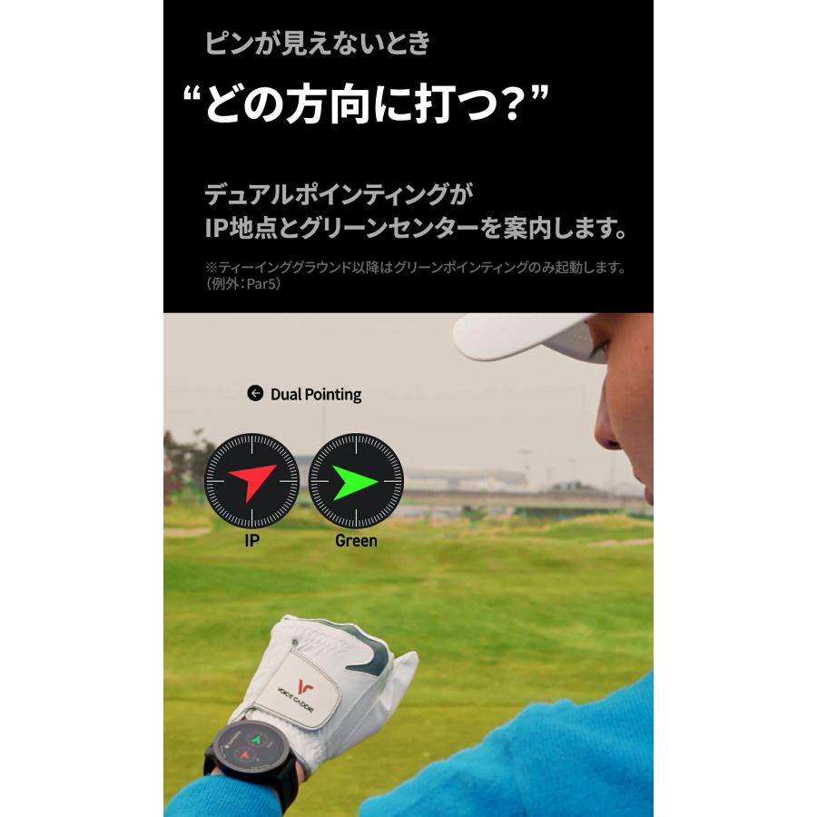 VOICE CADDIE（ボイスキャディ） T12 プロ GPS ゴルフ ウォッチ 腕時計