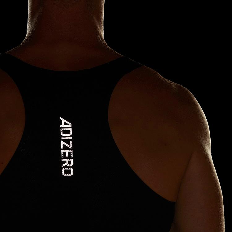 adidas アディダス M ADIZERO SINGLET TF564-HN8009 メンズ